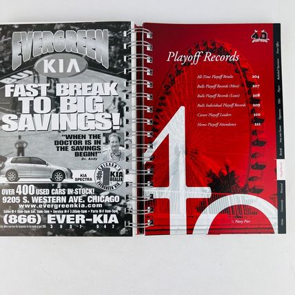 Chicago Bulls 40th Anniversary Media Guide 1966-2006