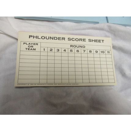 Vintage Phlounder (1962) Word Game by Minnesota Mining and Manufacturing Company