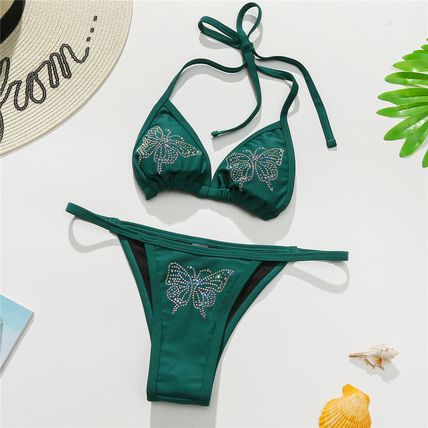New Sexy Butterfly Bikini Rhinestone