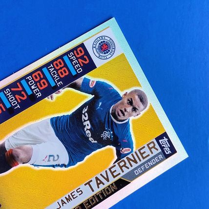 2016-17 Topps Match Attax SPFL LE3B GOLD James Tavernier LIMITED EDITION