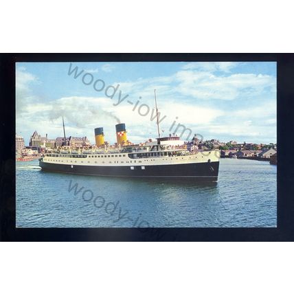 f2453 - British Columbia CPR Ferry - Princess Marguerite at Victoria - postcard