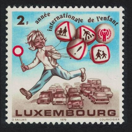 Luxembourg Intl Year of the Child Block of 4 1979 MNH SG#1033 MI#996