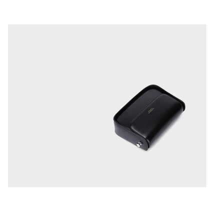 Women's Genuine Leather Saddle Bag Black