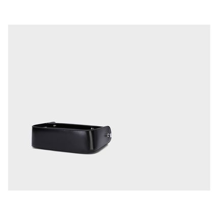Women's Genuine Leather Saddle Bag Black