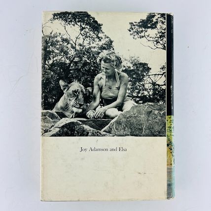 Joy Adamson - Living Free Hardcover Book 1961