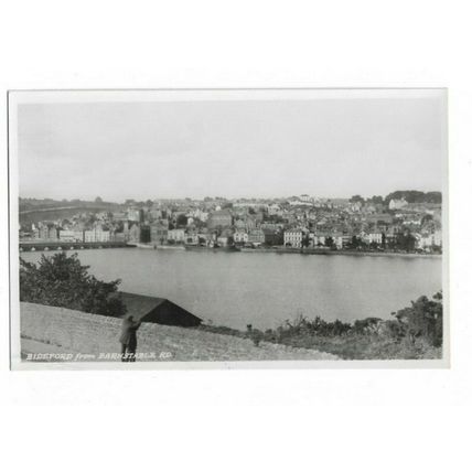 Bideford, From Barnstaple, Devon, RP Postcard.