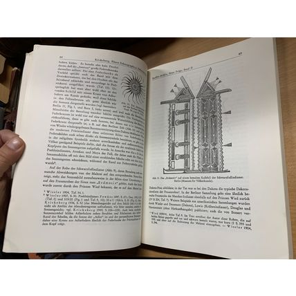 1968 "BAESSLER ARCHIV" NORTH AMERICAN ETHNOLOGY ILLUSTRATED GERMAN BOOK (P5)
