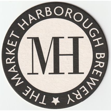 BEER MAT - MARKET HARBOROUGH BREWERY (MARKET HARBOROUGH) -(Cat No 001) - (2015)