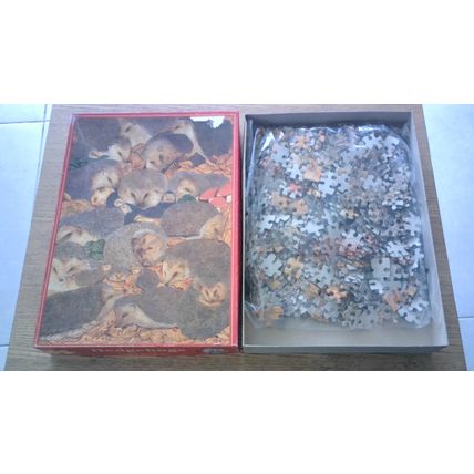 HEDGEHOGS by Derek Oliver Jigsaw Puzzle (1000 Piece) Animal Awareness Ltd