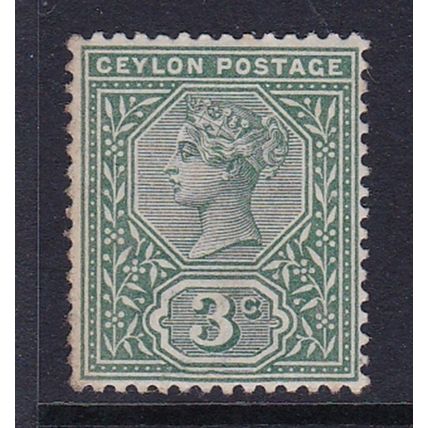 CEYLON 1899 3c MINT SG257