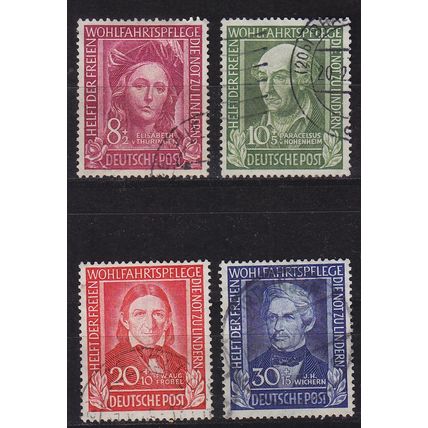GERMANY BUND [1949] MiNr 0117-20 ( O/used ) [02]