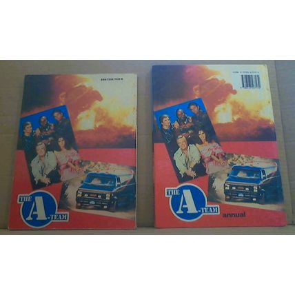 The A-Team Story Book + A-Team Annual 1984 (Cliveden Press P/B..H/B1984)B2.AN