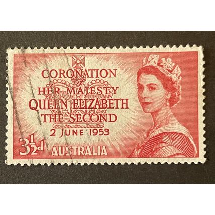 AUSTRALIA 1953 SG 0264 USED #2