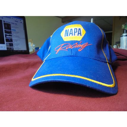 BLUE NAPA RACING BASEBALL CAP!! Look! Fits All!! $17.00 Shipped!! This New NAPA