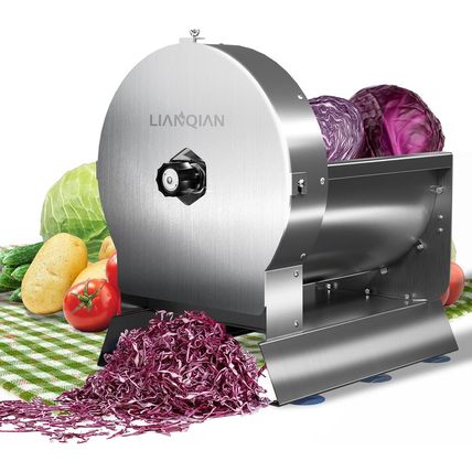 Commercial Vegetable Slicer 0-0.51" / 0-13Mm Electric Vegetable Slicer Machine 2