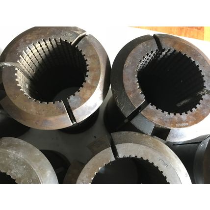 LOT 10 HARDINGE 2-5/8" GRIDLEY ROUND COLLET 2-15/32,2 1/8,2 15/32,2 5/8,AJ