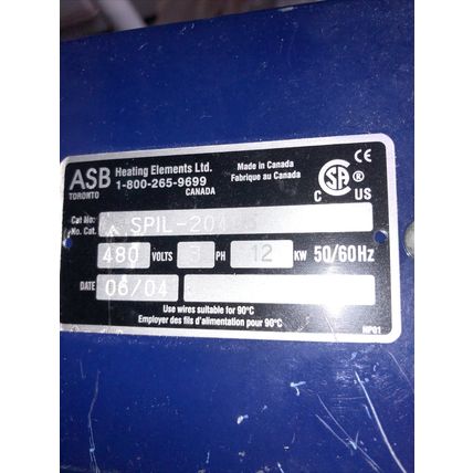 ASB SPIL-20495 IMMERSION HEATER HEATING ELEMENTS,TORONTO,FF