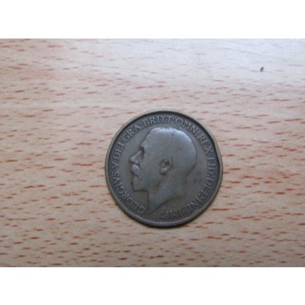 GB 1913 George V 1/2d Half Penny Coin