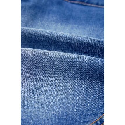Ashleigh Blue Wrapped Crossed Waist Denim Mini Skirt