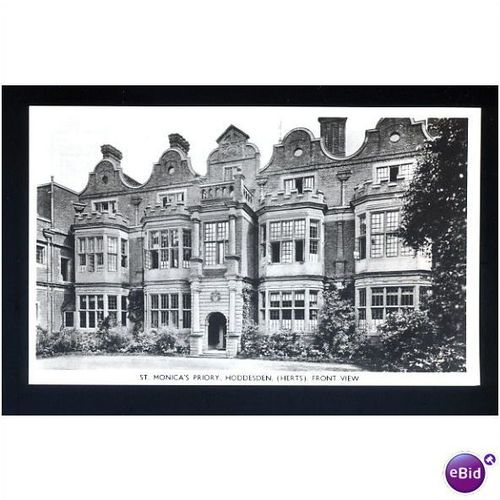 Hertfordshire HODDESDON St Monica's Priory Postcard
