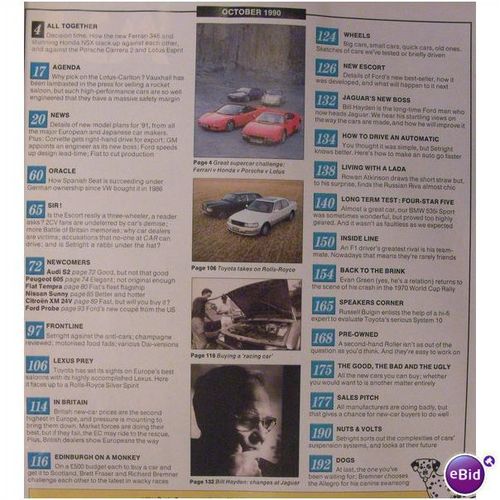 Car Magazine October 1990