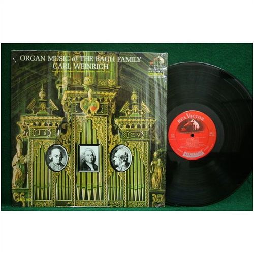 Weinrich - Organ Music of the Bach Family - LM 2793 - EX+