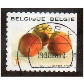 BEL 2007 (52c)(S/A) 'FRUIT- PEACHES' FINE USED (EBID10411)
