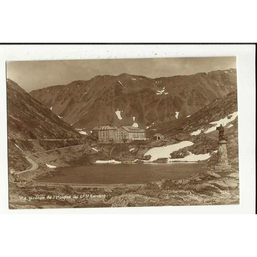 Switzerland GRAND ST BERNARD Hospice Postcard by Perrochet-Matile (9940)
