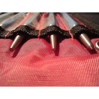 6 Piece Metric Punch Set Inc Vinyl/Nylon Hang up Storage Pouch 2, 3, 4, 4, 5, 6