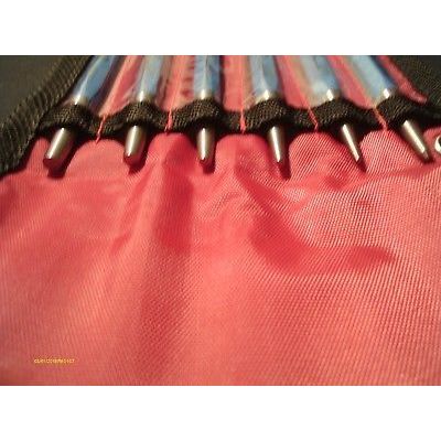 6 Piece Metric Punch Set Inc Vinyl/Nylon Hang up Storage Pouch 2, 3, 4, 4, 5, 6