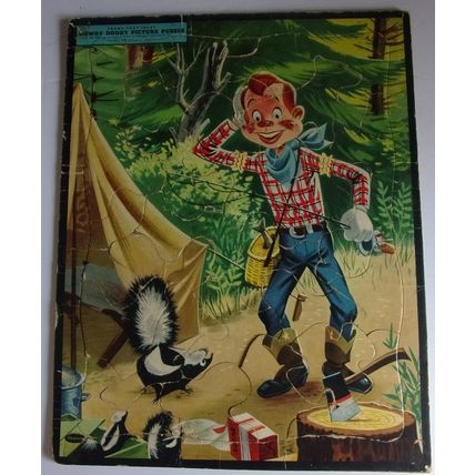 VINTAGE ' HOWDY DOODY ' FRAME PUZZLE (1953)