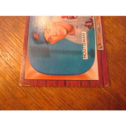 1955 Bowman, ART HOUTTEMAN, Indians #144