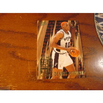 1991-1996, 5- Cards, 4-Inserts, DENNIS RODMAN HOF, Spurs/Pistons