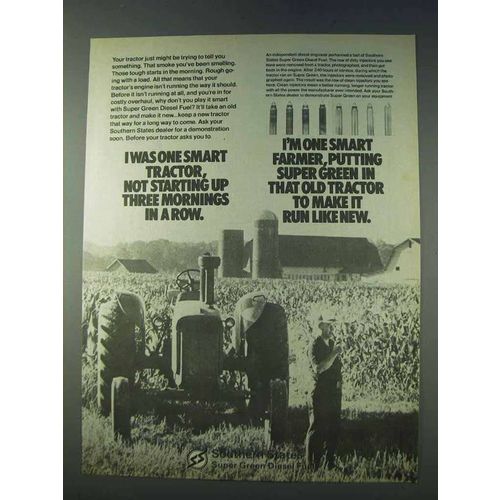 1978 Southern States Diesel Fuel Ad - Smart Tractor