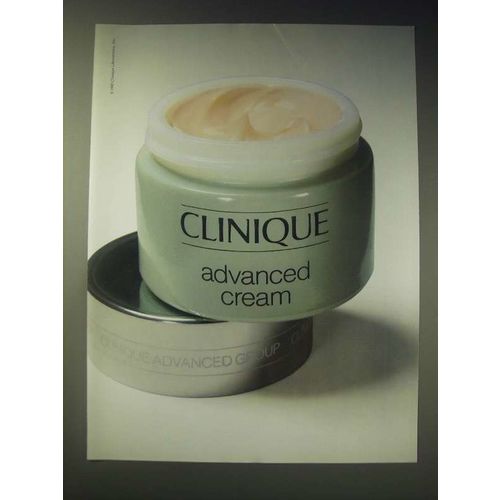 1989 Clinique Advanced Cream Ad