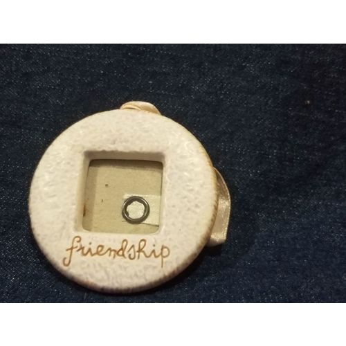 1990's "Friendship" Photo Frame Ornament