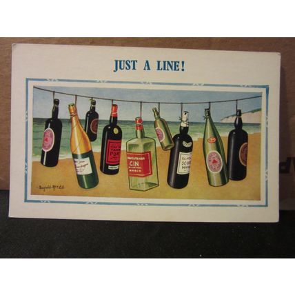 SAUCY SEASIDE POSTCARD unused. D. Constance Ltd. no 1881 humour Donald McGill =