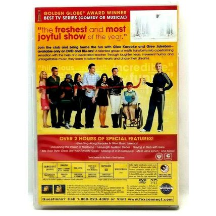 Glee - The Complete First Season 2011 DVD (6-Disc Set) (L59)