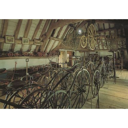Snowshill Manor Gloucester Bicycles Postcard