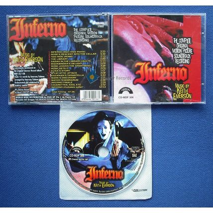 Keith Emerson Inferno 1980 Used CD Prog Rock UK