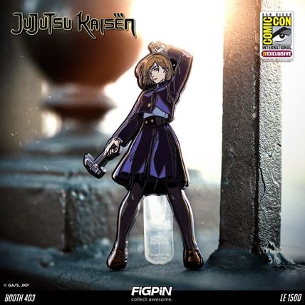 2023 SDCC JuJutsu Kaisen Nobara Kugisaki Exclusive Figpin #1145 LE 1500