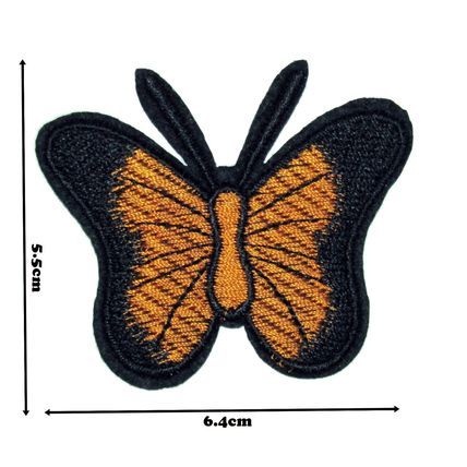 Butterfly Iron On Embroidered Patch Badge Patches Logo Fancy Badges P330