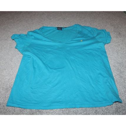 Mens Ralph Lauren Sports Shirt Size XL / TG Turquois Aqua Blue Tee T-Shirt