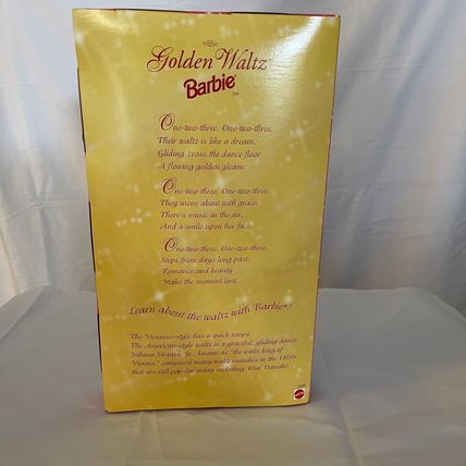 Mattel 1998 Golden Waltz Special Edition Barbie Doll Gold Dress #23220