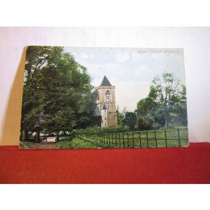 SPEEN CHURCH, NEWBURY, BERKSHIRE used antique postcard 1911 pm =