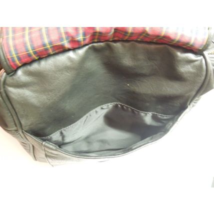 Vintage Black Leather Handbag w/Strap Central Valley Golf Club