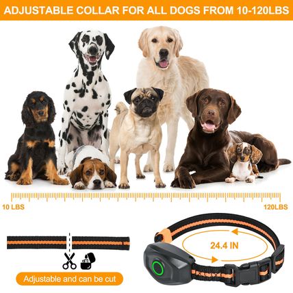 600M Waterproof Electric Pet Dog Training E-Collar Anti-Bark Obedience Remote