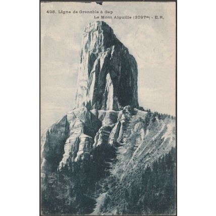 Le Mont Aiguille, Ligne de Grenoble à Gap, 1926 - CPA ER498