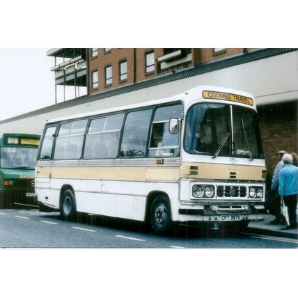 Colour Photograph of Coombs Travel Ltd. - CFT 397V ex. J. Batty & Co. of Morpeth