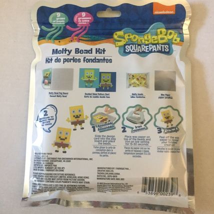 NEW Spongebob Squarepants Melty Bead Kit